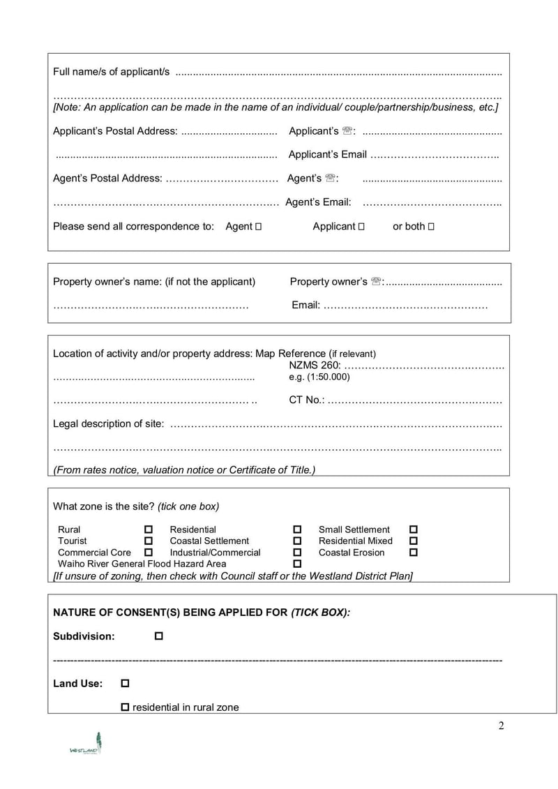 Large thumbnail of Resource Consent Application Form and Assessment of Environmental Effects - Nov 2017