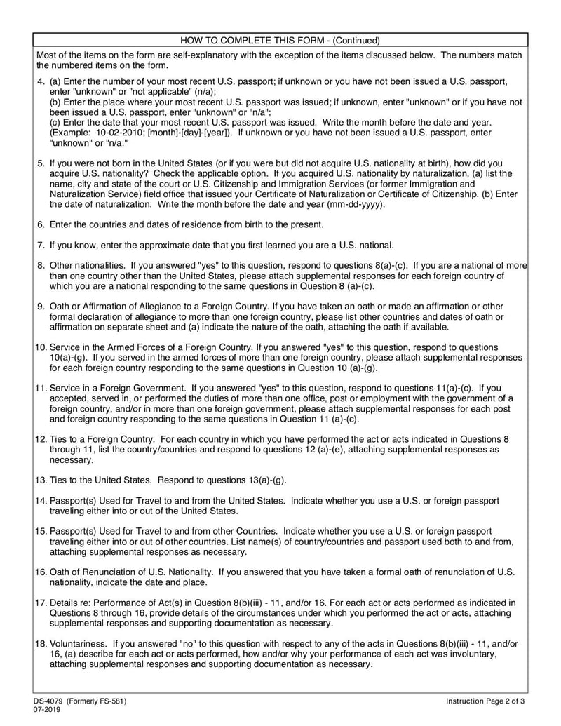 Large thumbnail of Form DS-4079 - Jul 2020