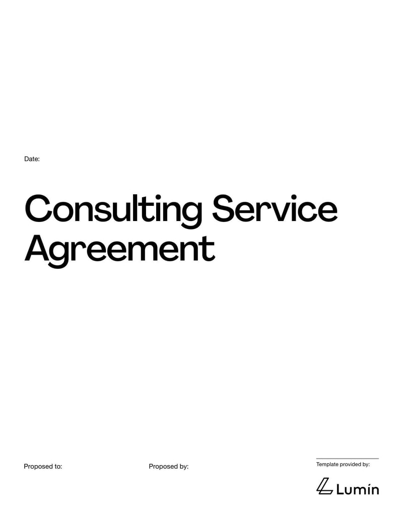 Consulting Service Agreement Template for New Zealand for defining service terms between consultants and clients