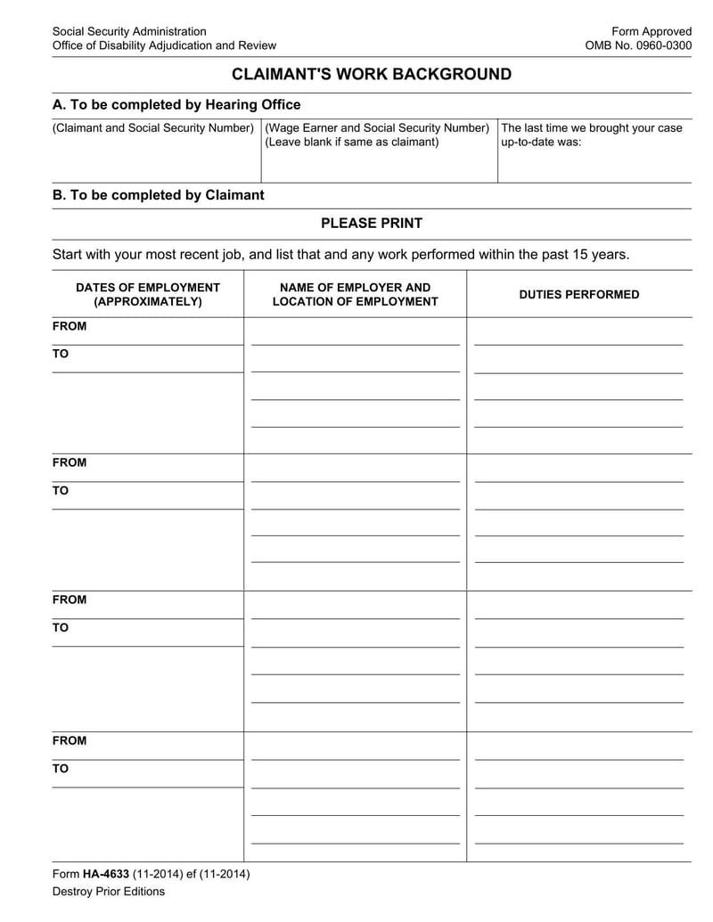 Large thumbnail of Form HA-4633