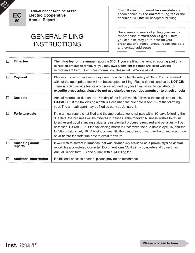 Large thumbnail of Kansas Annual Report Electric Cooperative - Aug 2017