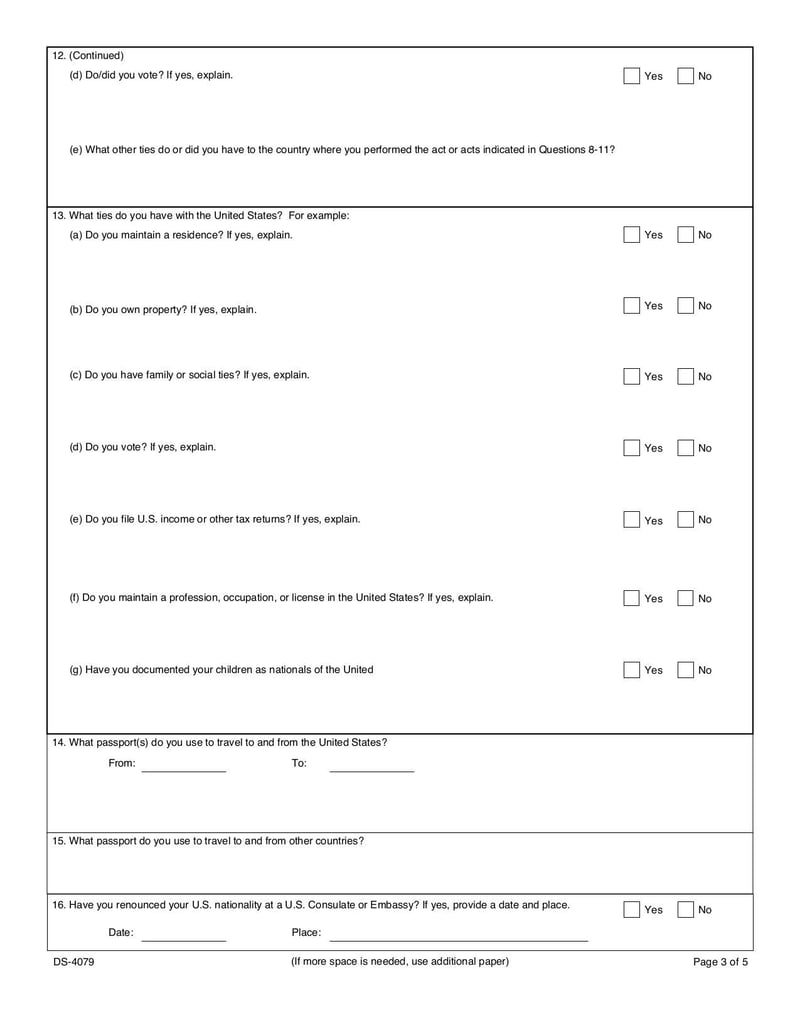 Thumbnail of Form DS-4079 - Jul 2020 - page 5