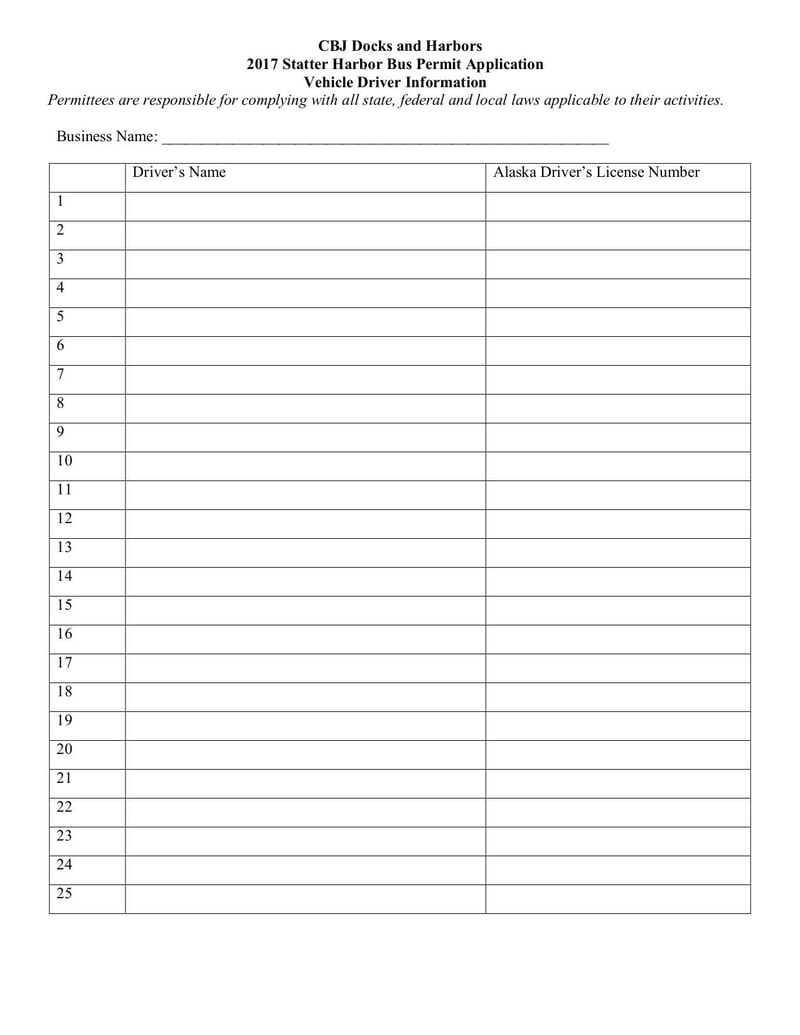 Large thumbnail of Statter Harbor Bus Permit Application - Jan 2019