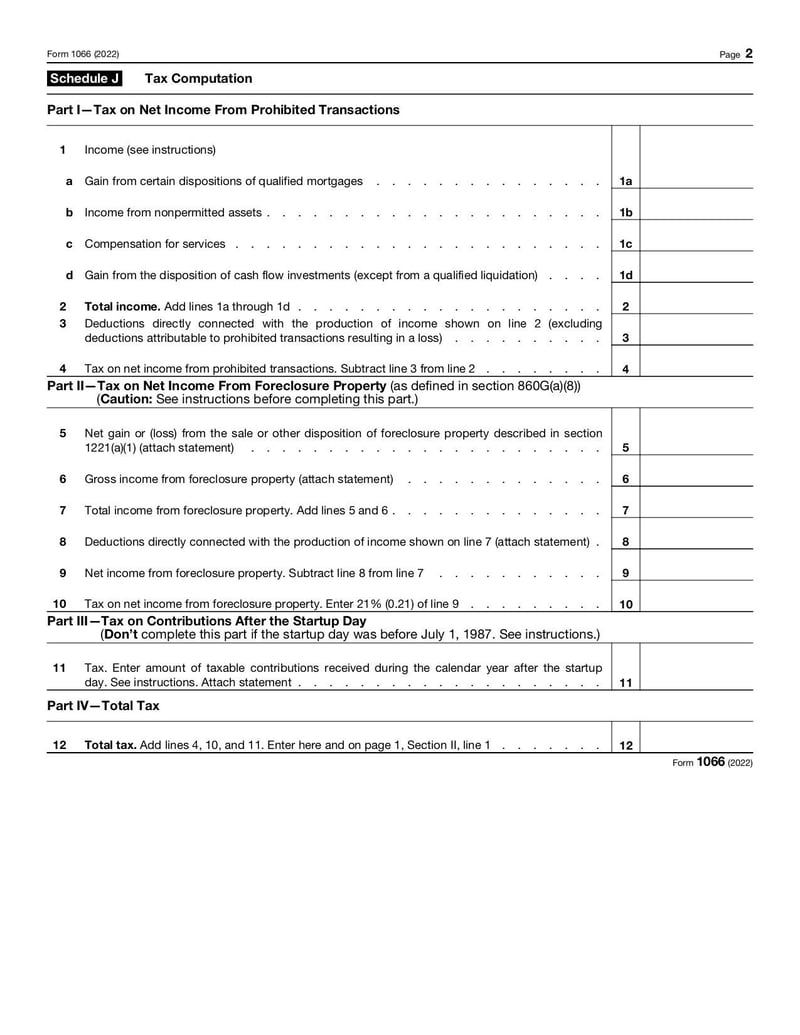 Large thumbnail of Form 1066 - Dec 2022