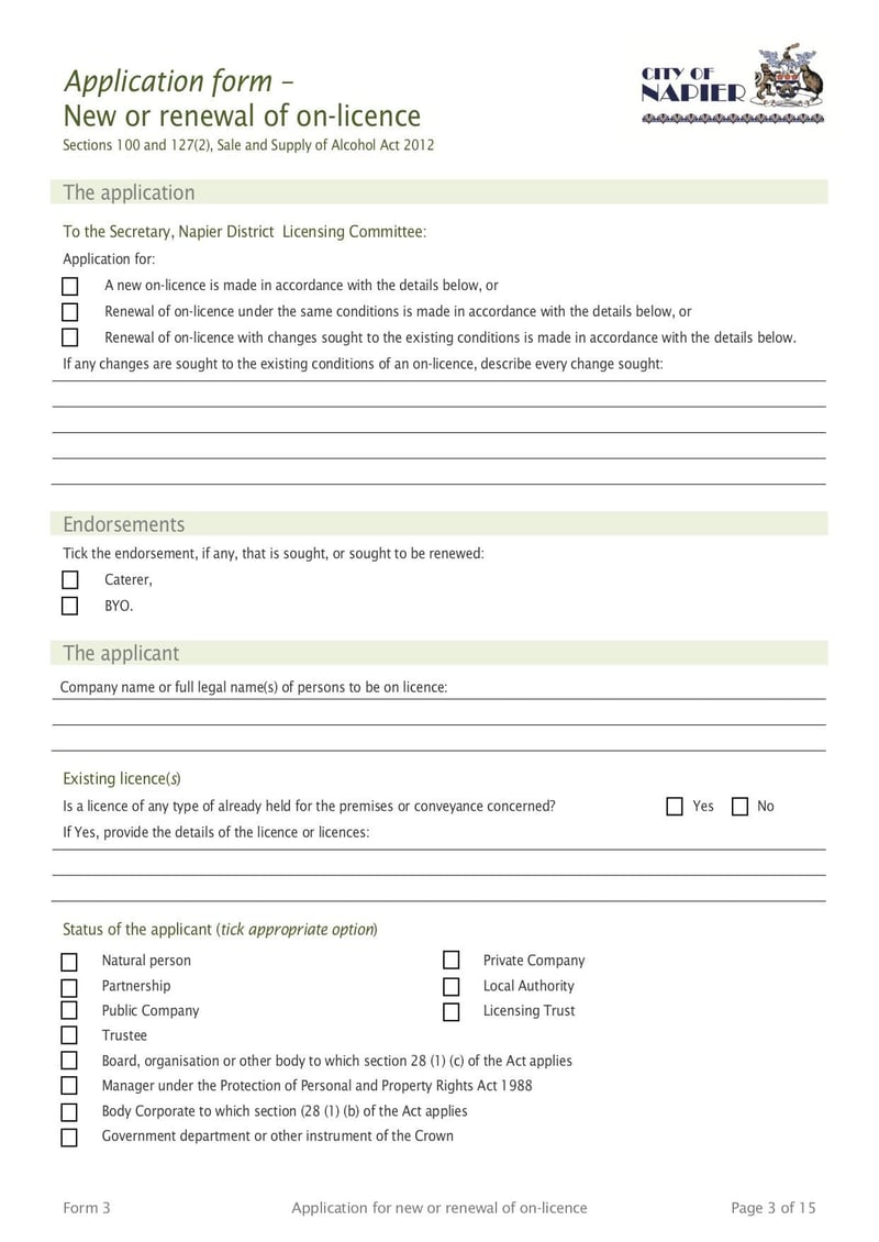Large thumbnail of Liquor on Licence - Oct 2015