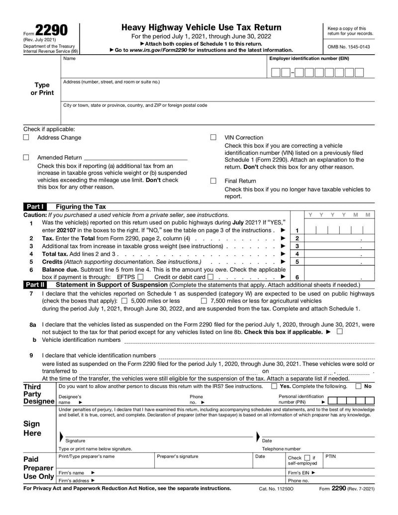 form 2290 | fill and sign online with lumin