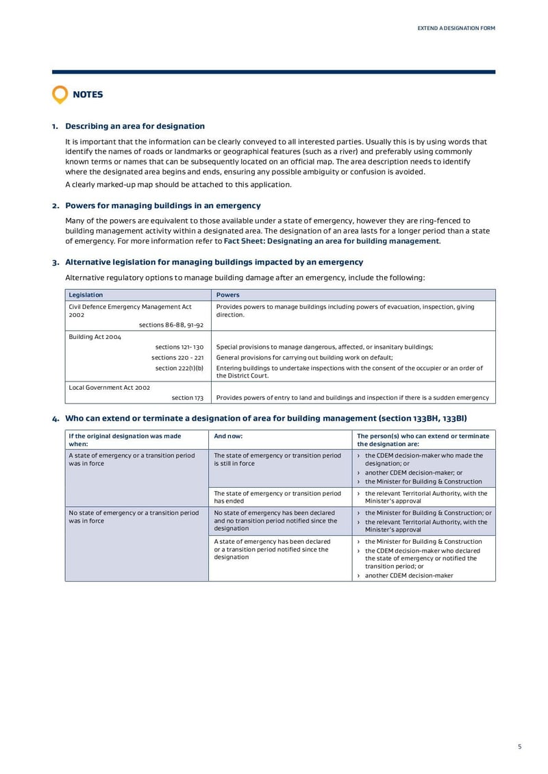Large thumbnail of Request to Extend Designation Area for Emergency Management - May 2022