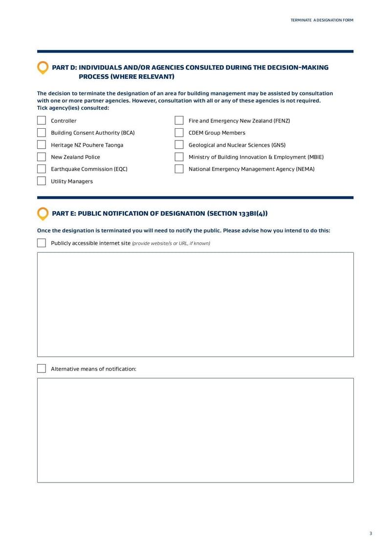 Large thumbnail of Request to Terminate Designation Area for Emergency Management - May 2022