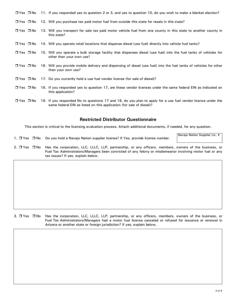 Large thumbnail of Motor Fuel Restricted Distributor Application - Jul 2015