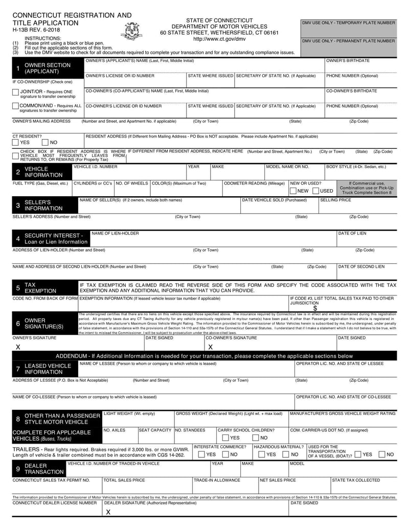 Large thumbnail of Form H-13B