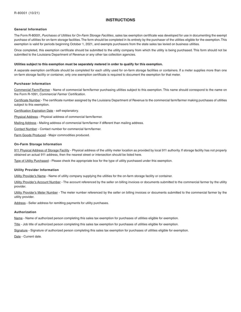 Large thumbnail of Form R-80001