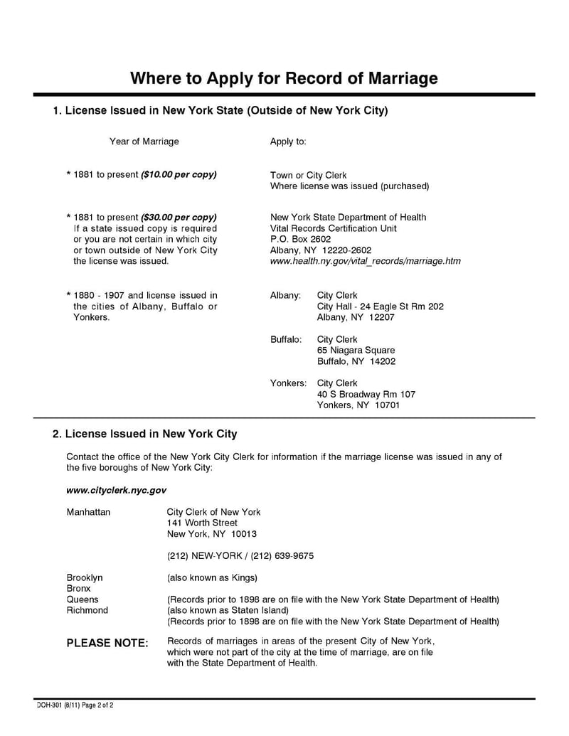 Large thumbnail of Form DOH-301
