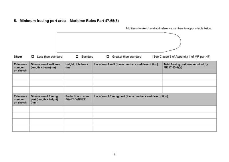 Large thumbnail of Form MLF 15 Record of Assignment Form for Loadline - Feb 2016