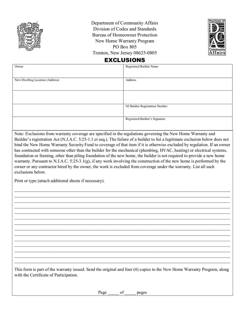 Large thumbnail of Exclusions Form - Jun 2018