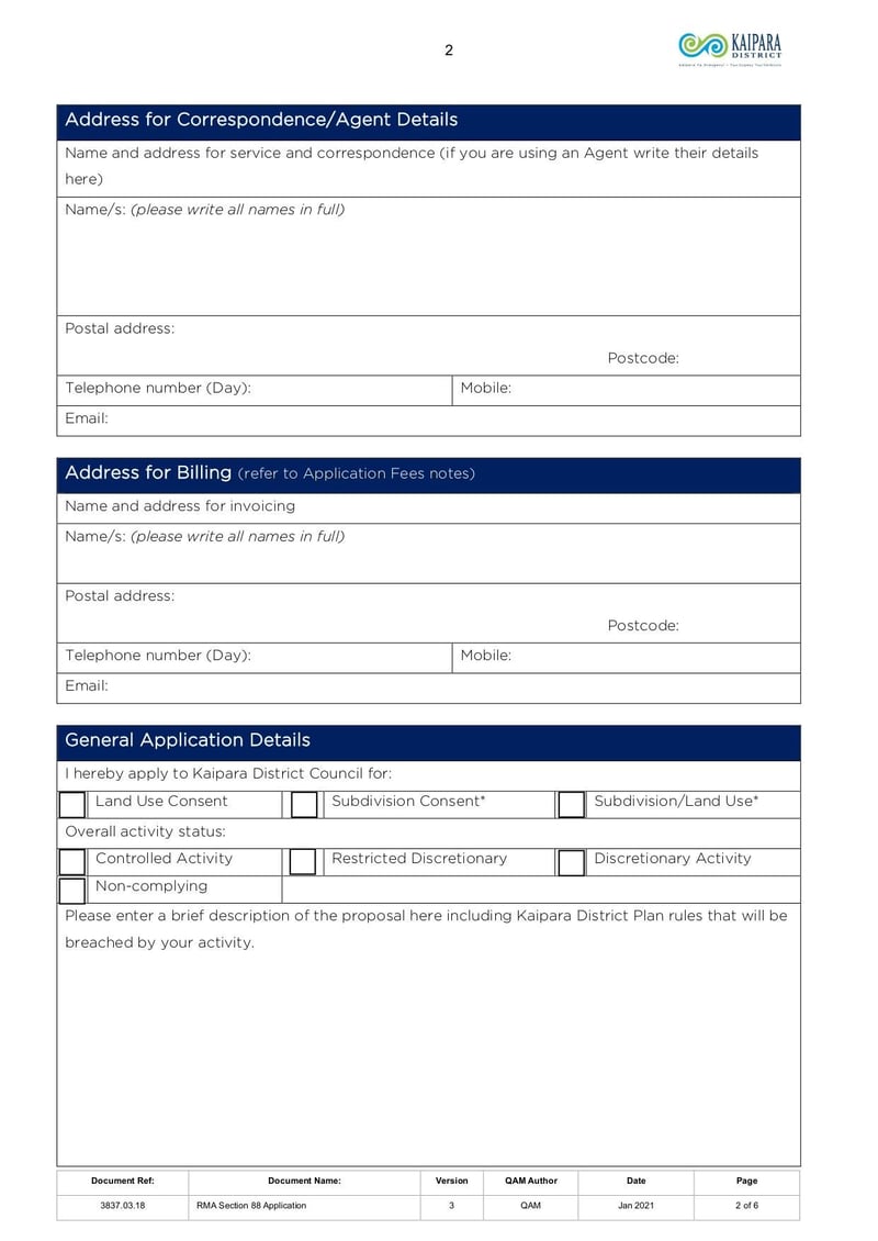 Large thumbnail of MT Resource Consent Application Form - Jan 2021