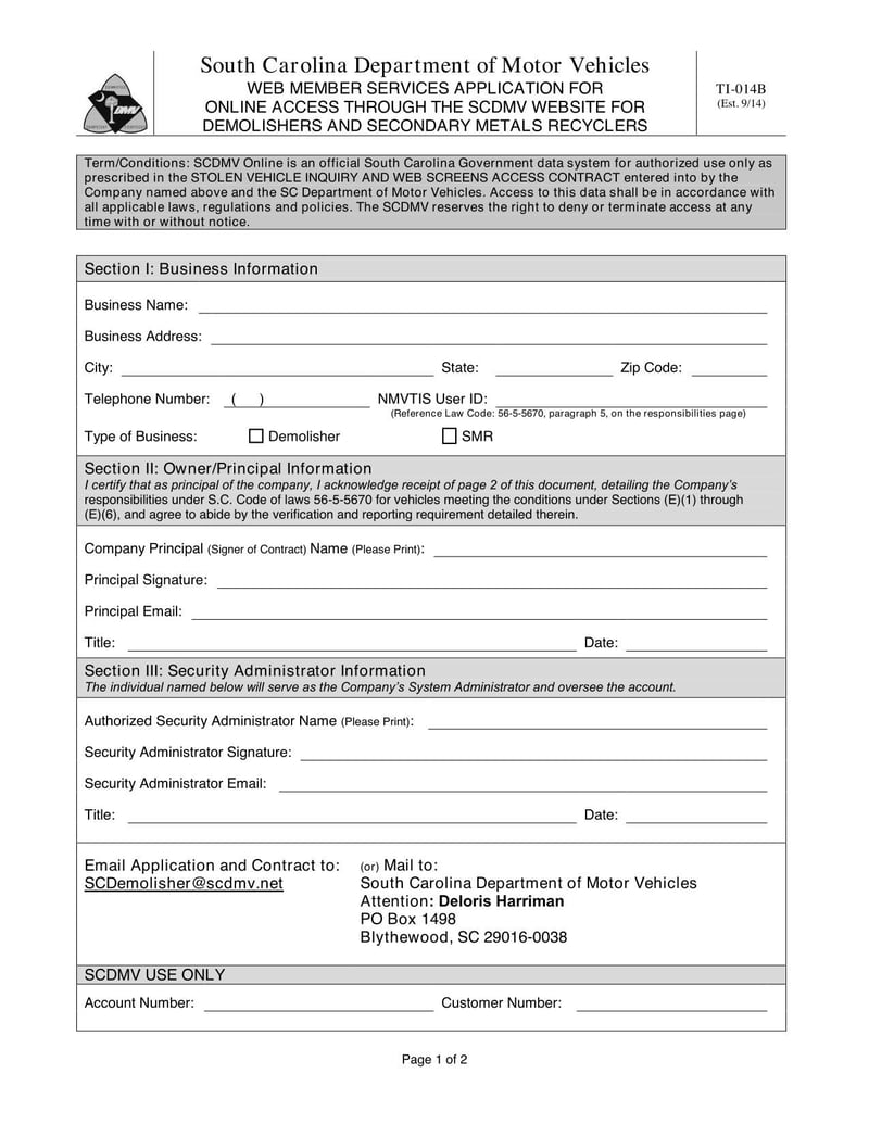 Large thumbnail of Form TI-014B