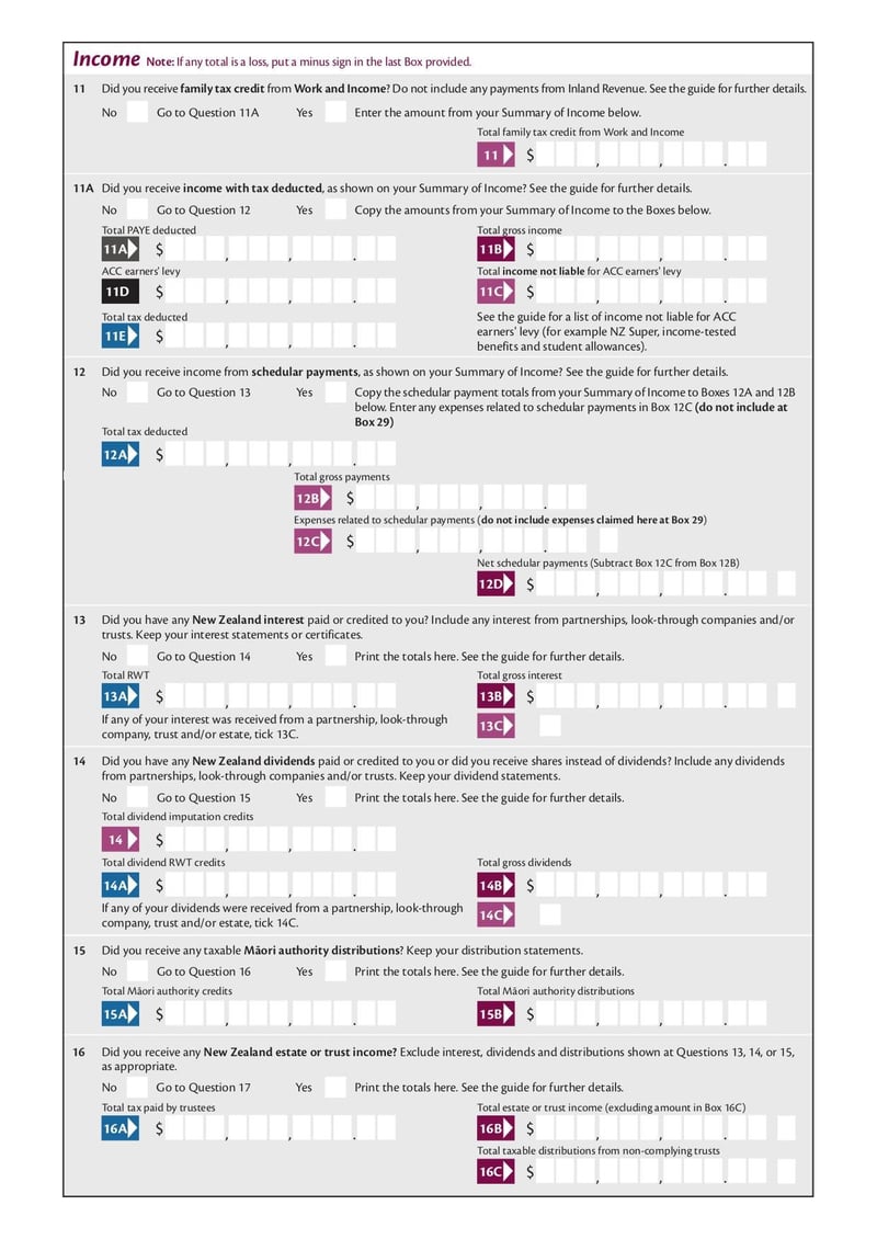 Large thumbnail of Form IR3 - Mar 2021