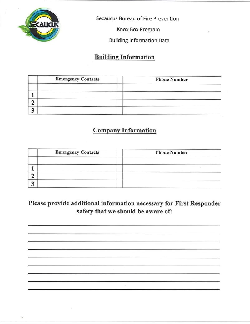 Large thumbnail of Knox Box Program Application Form - Jun 2019