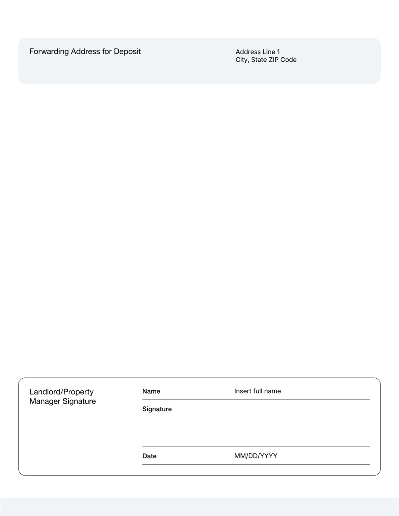 End of Lease Notification Letter from landlord to tenant with lease end date and move-out instructions