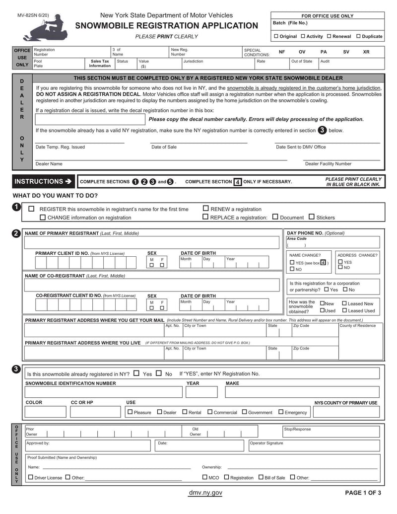 Large thumbnail of Form MV-82SN (2020)