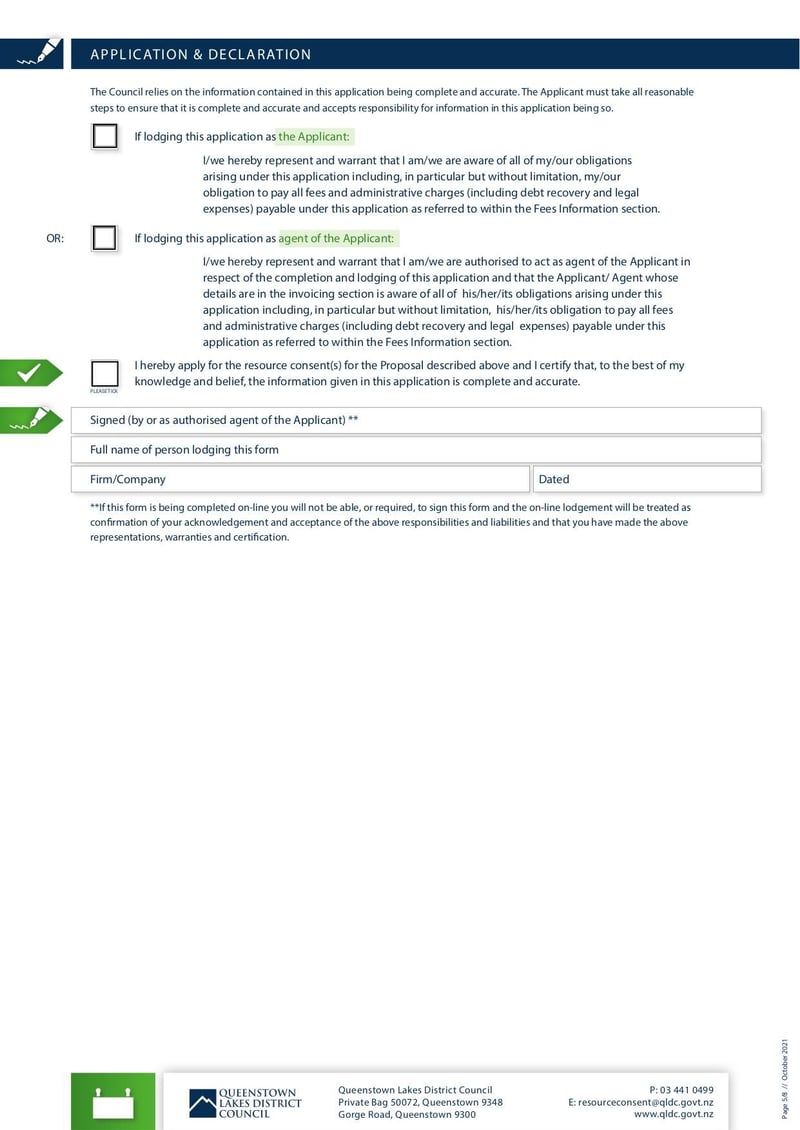 Large thumbnail of Form 9 Application for Resource Consent to Establish Signage - Oct 2021