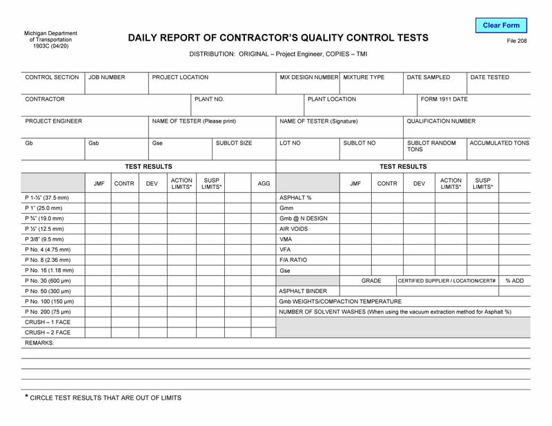 Large thumbnail of MDOT Form 1903C