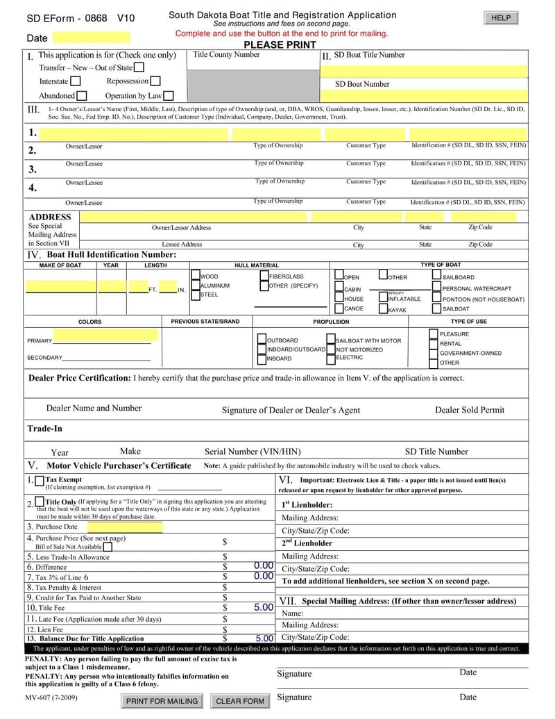 Large thumbnail of MV-607 V10 (2009)
