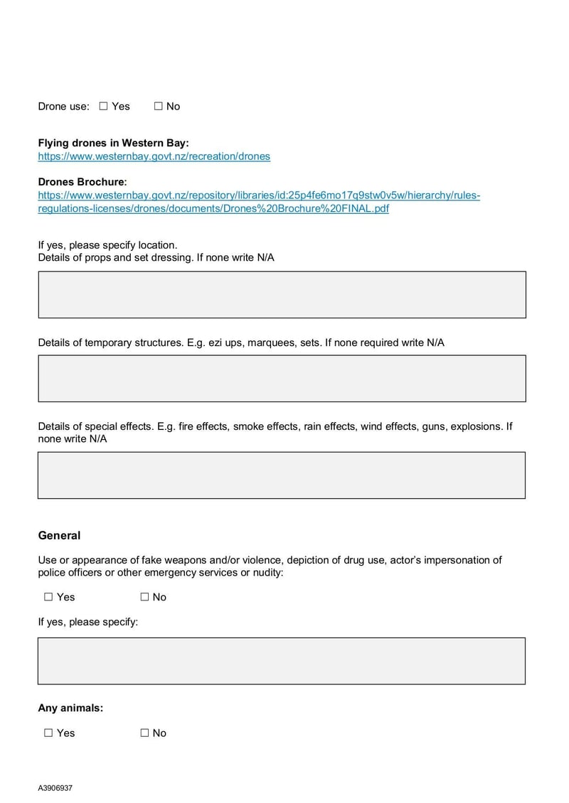 Large thumbnail of Filming in the District Application Form - Nov 2020