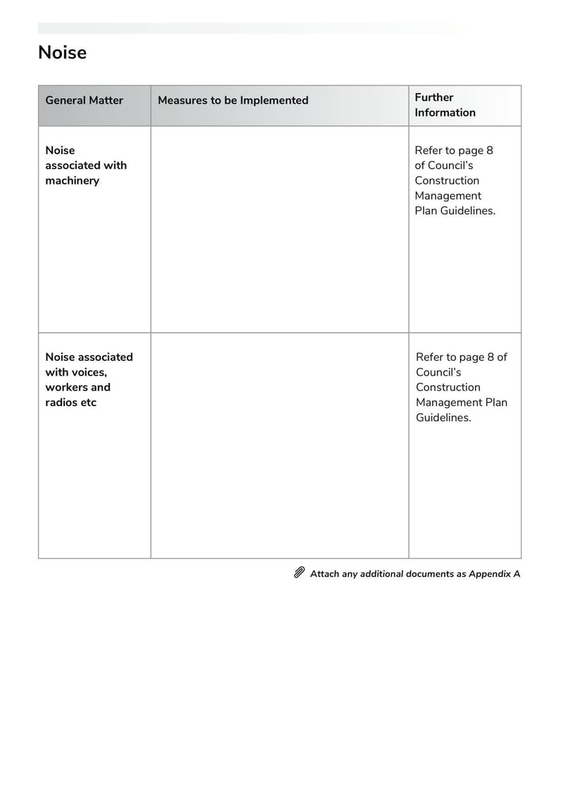 Large thumbnail of Construction Management Plan Template