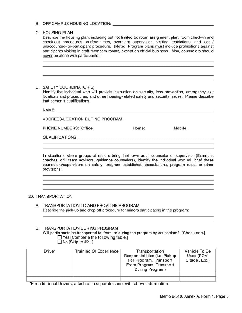 Large thumbnail of The Citadel Approval of Materials for Activities Involving Minors