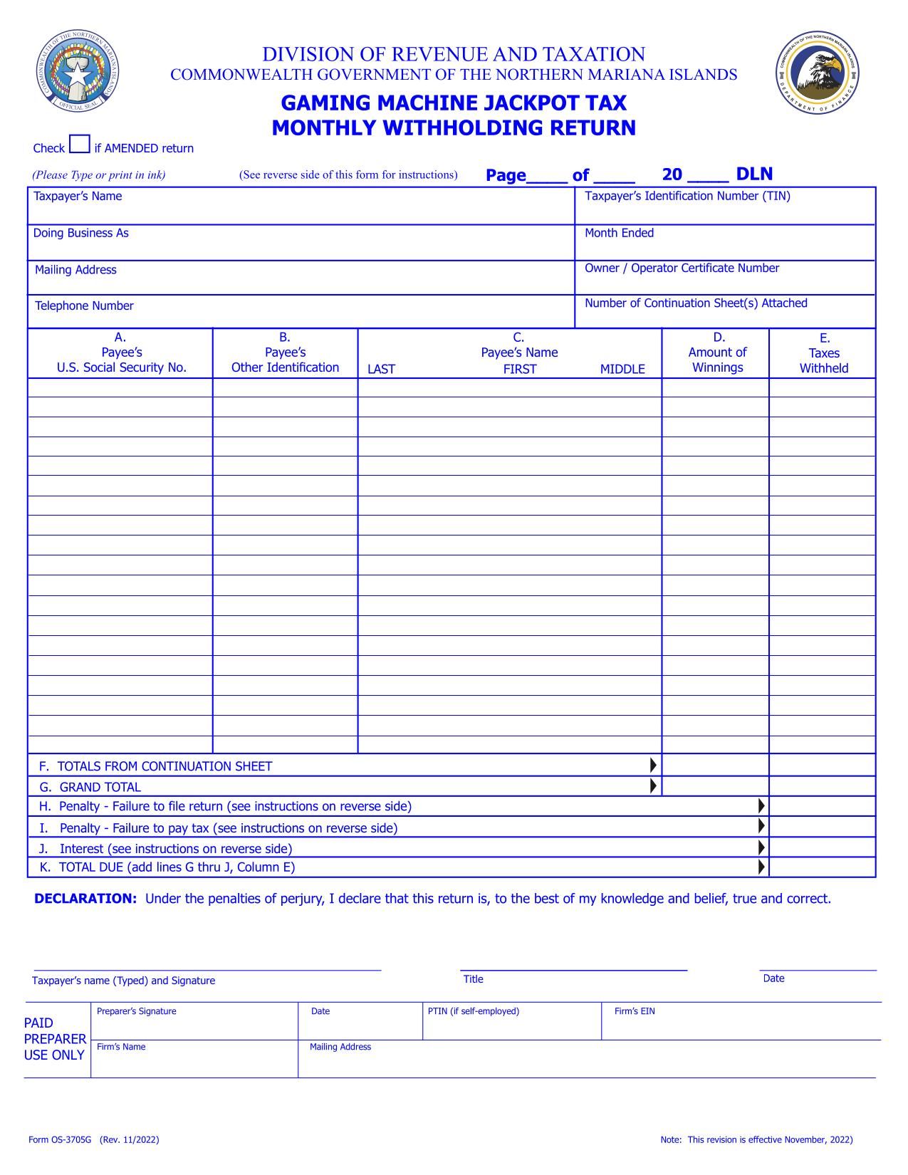 Form OS-3705G | Fill and sign with Lumin