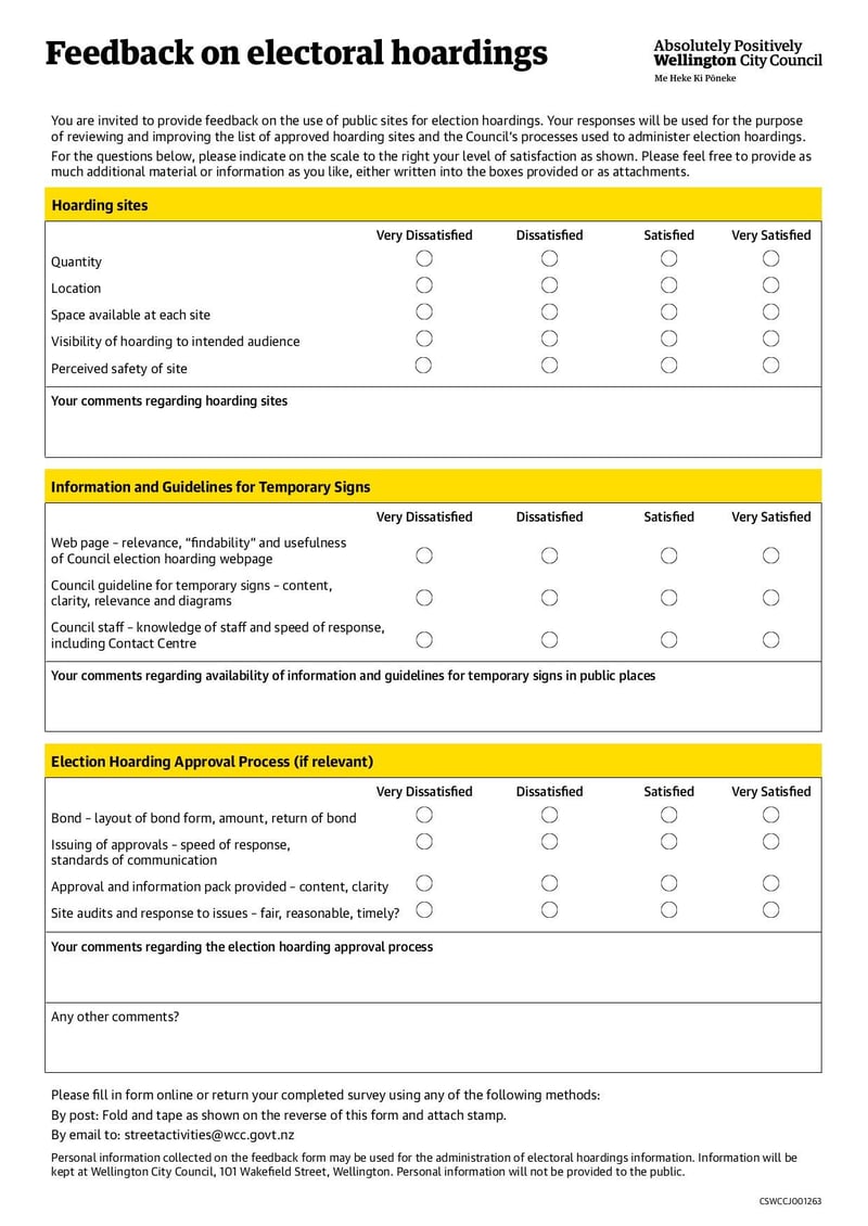 Large thumbnail of Electoral Hoardings Feedback - Jul 2016