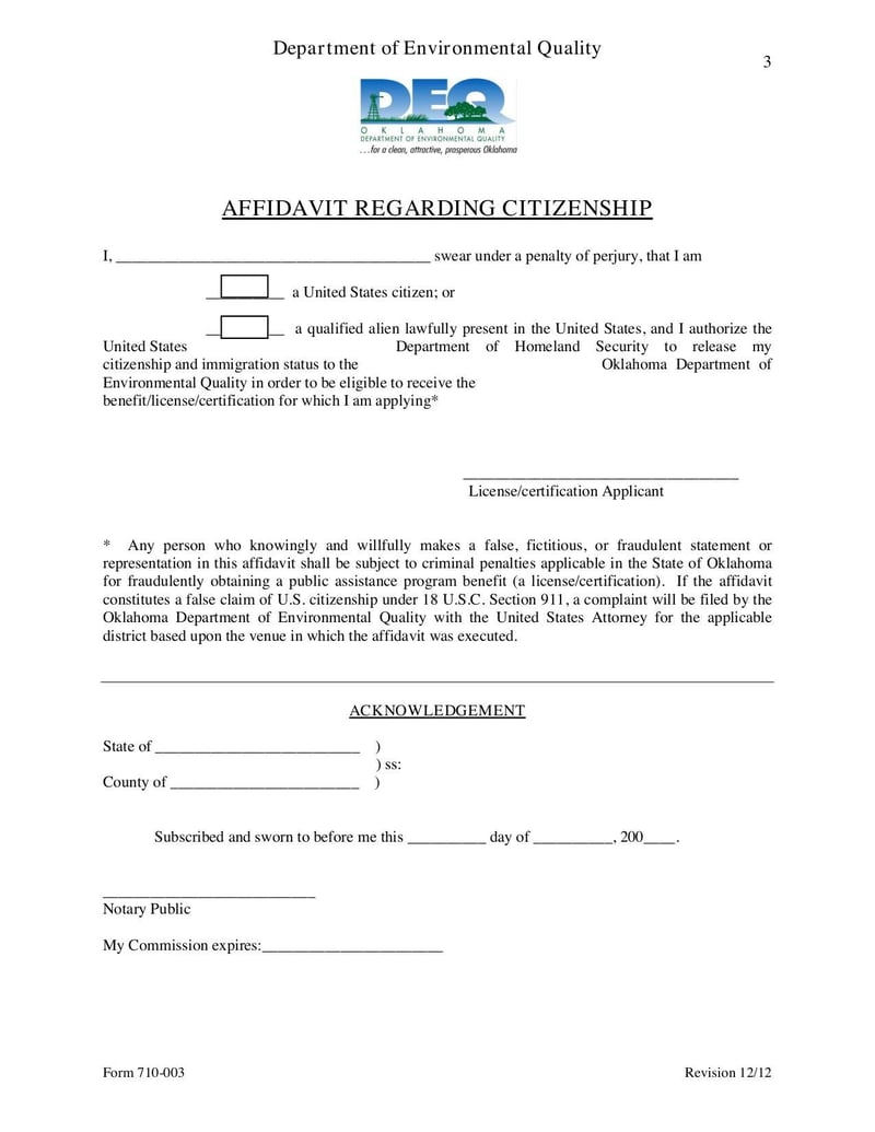 Thumbnail of Form 710003 Non Certified Helper Registration Application - Dec 2012 - page 2