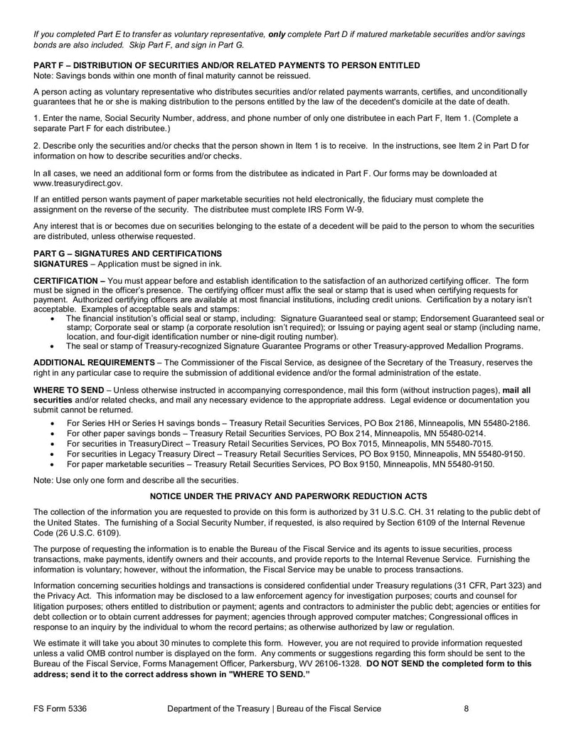 Large thumbnail of FS Form 5336 - Dec 2020