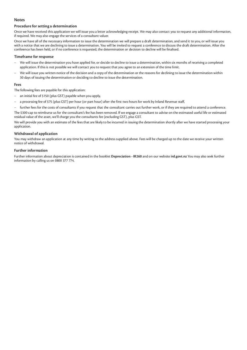 Large thumbnail of Form IR260B - Oct 2019