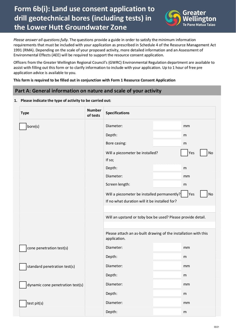 Large thumbnail of Form 6b(I) - Mar 2021