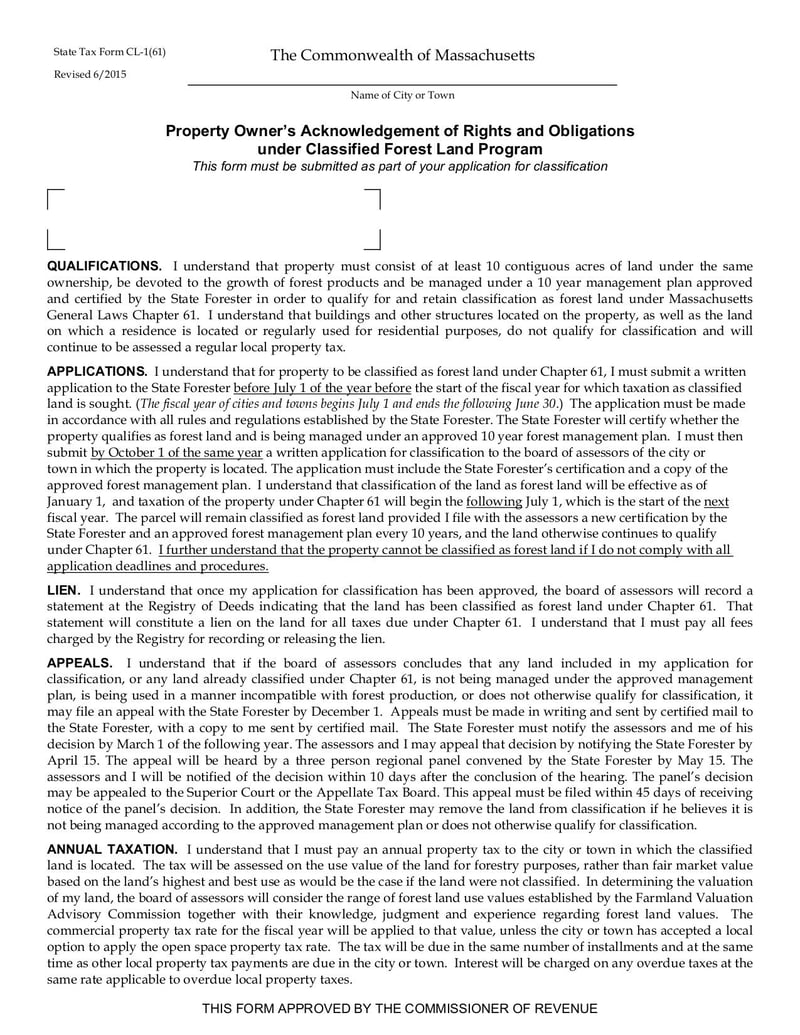 Large thumbnail of State Tax Form CL-1(61) (3ABC) - Jun 2015