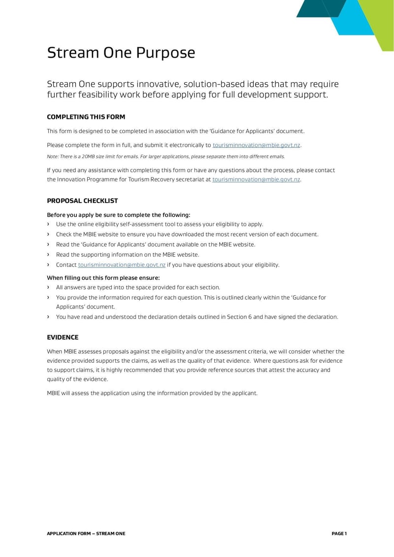 Large thumbnail of Innovation Programme for Tourism Recovery Application Form - Nov 2022