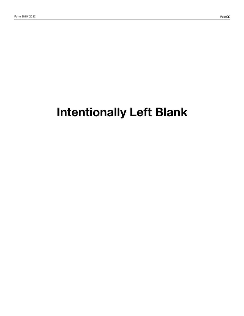 Large thumbnail of Form 8815 - Dec 2022