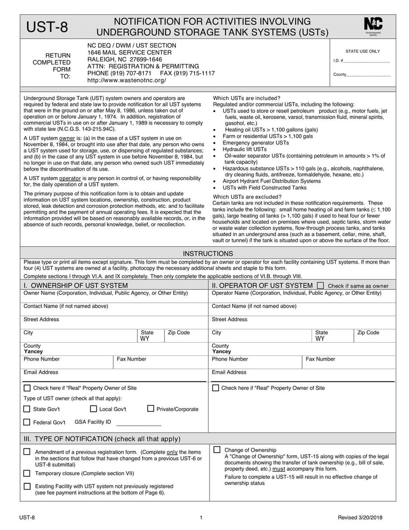 Large thumbnail of Form UST-8