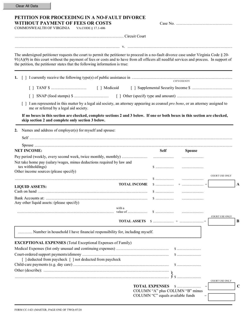 Large thumbnail of Form CC-1414 - Jul 2021