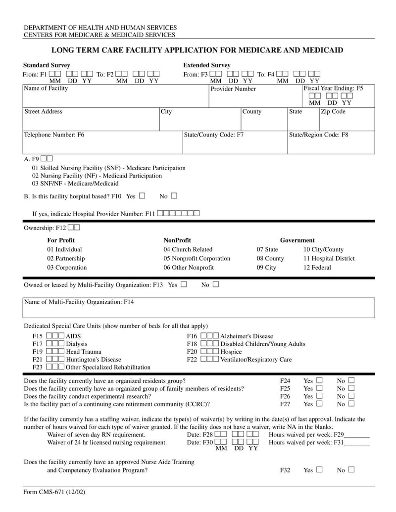 Large thumbnail of Form CMS-671