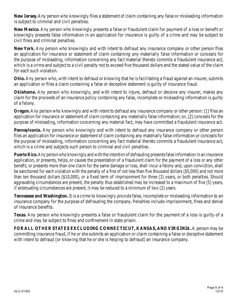 Large thumbnail of Form GLC-01363 - Jul 2013