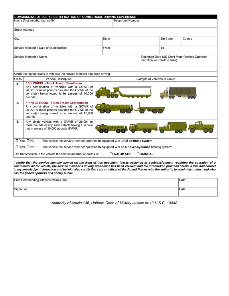 Large thumbnail of Application for Military Skills Test Waiver - Jul 2014