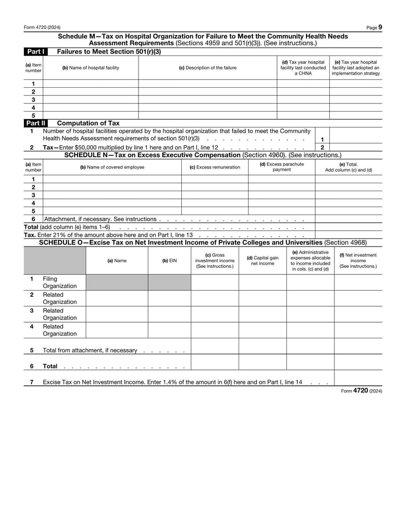Large thumbnail of Form 4720 - 2024
