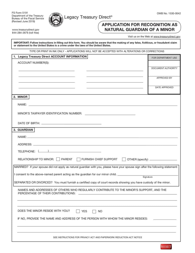 Large thumbnail of FS Form 5191 - Jun 2019
