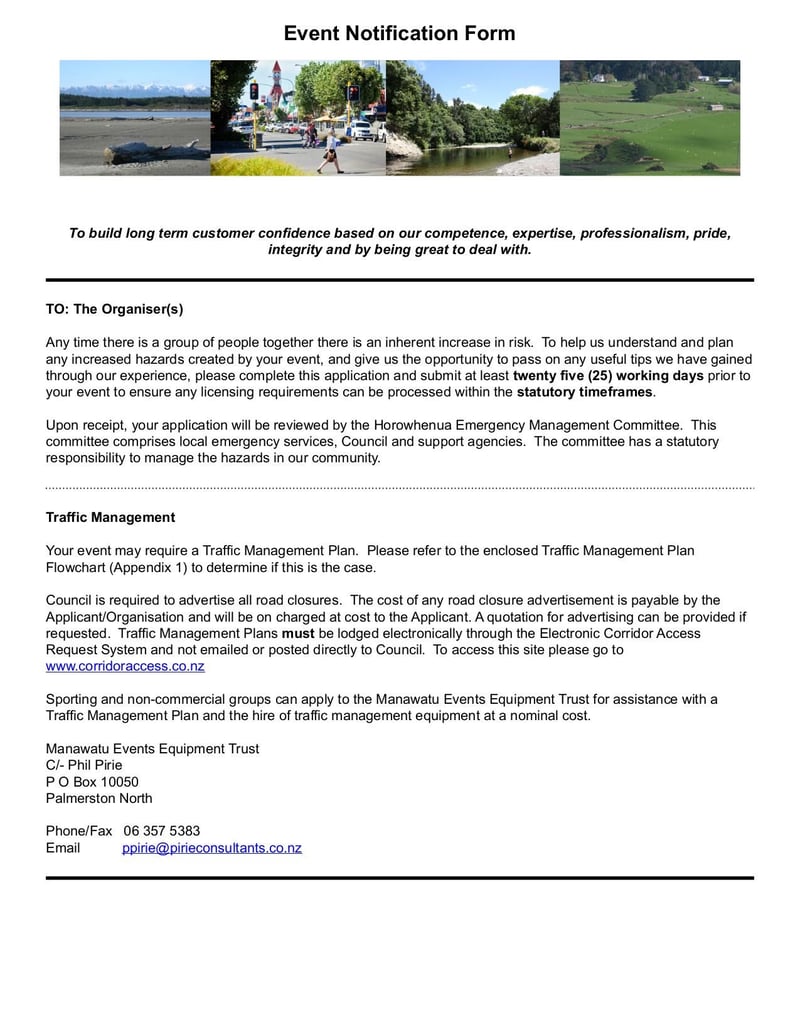 Large thumbnail of Event Notification Form - Jan 2015