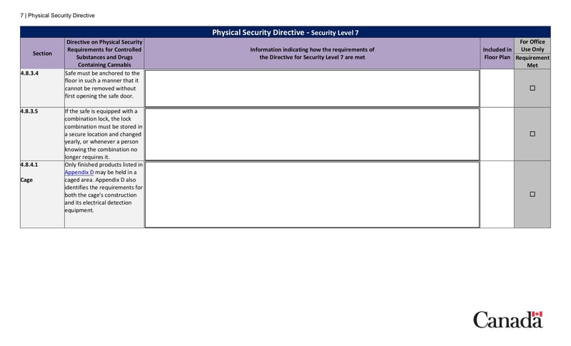 Large thumbnail of Physical Security Directive - Mar 2019