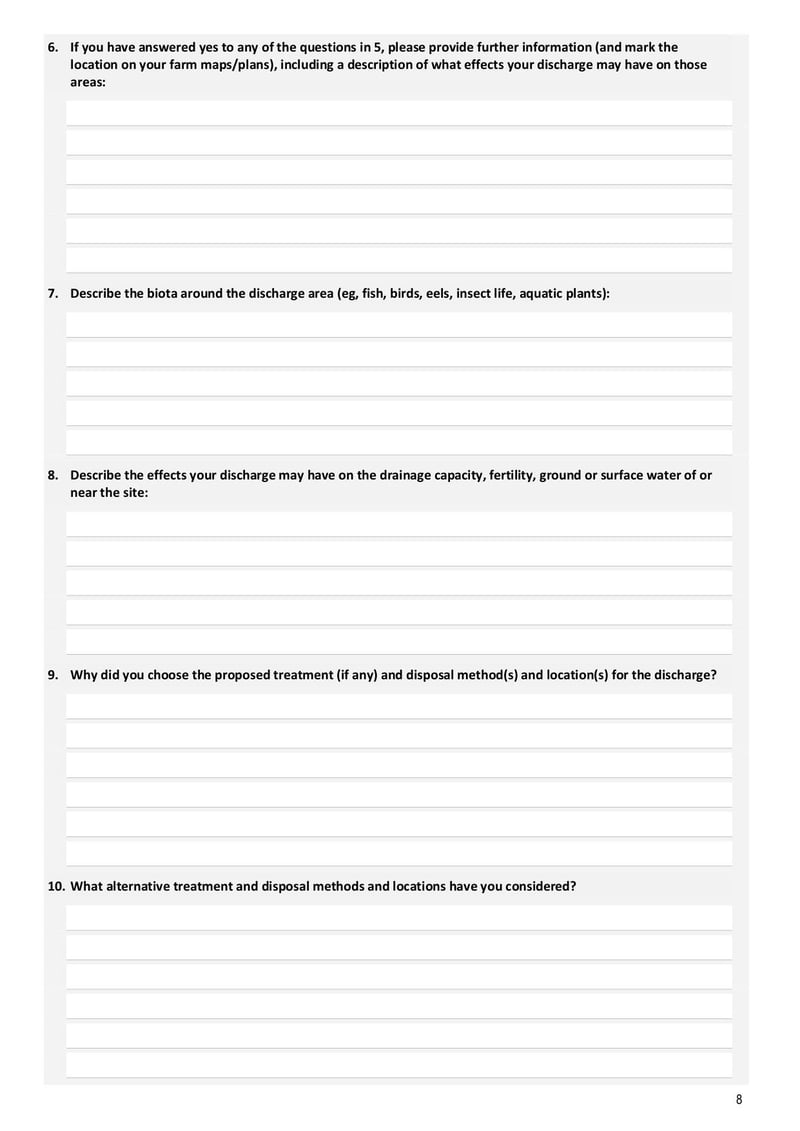 Large thumbnail of Form 3b Discharge Permit Application Agricultural Discharges to Land - Mar 2021