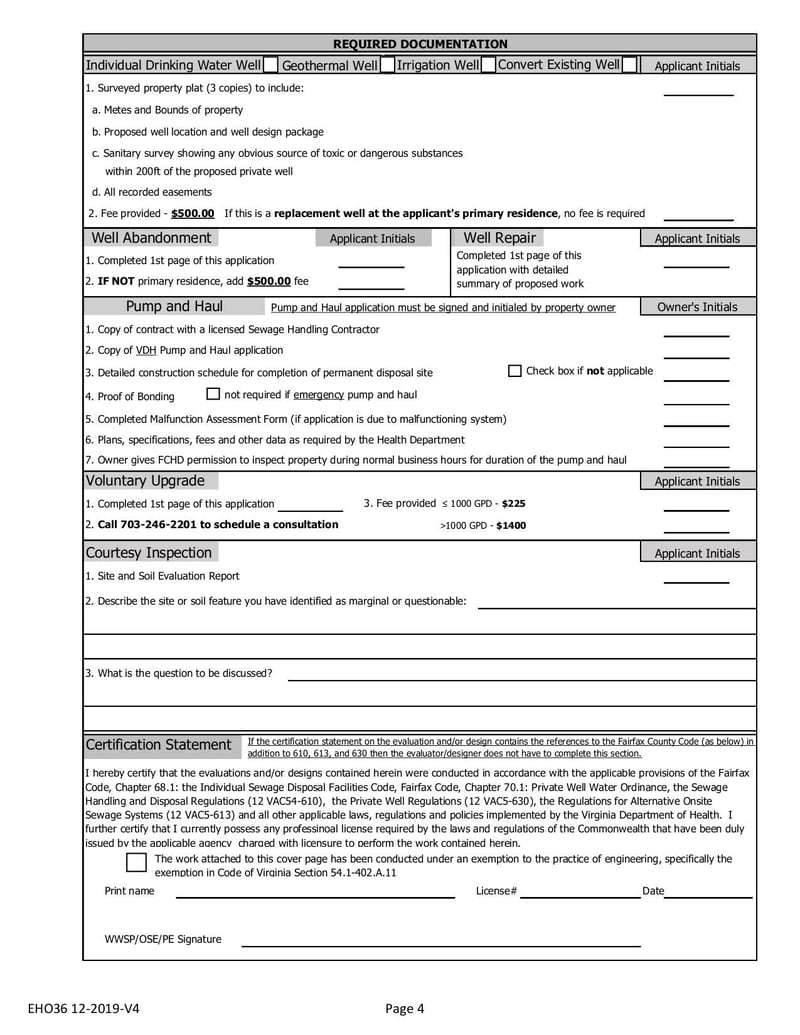 Large thumbnail of Onsite Well Septic Permit Application - Dec 2019